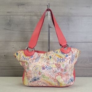 Stuart Weitzman Colorful Leather Women's Shoulder Bag